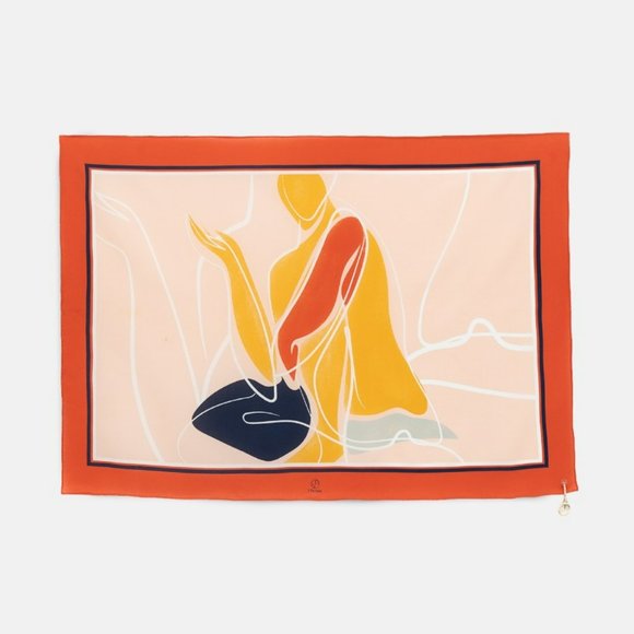 Maya Angelou Silk Le Petit Scarf - Picture 1 of 1
